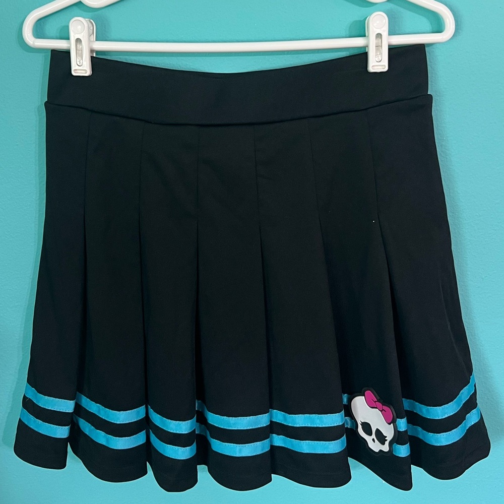 EUC Spirit Monster High Adult Cheerleader Mini Skirt Size Large